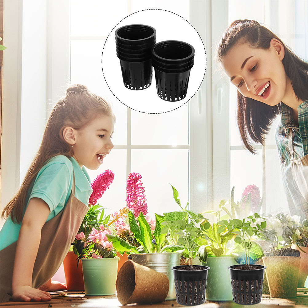 Indoor Plants - 15 шт. пластиковых сетчатых горшков для