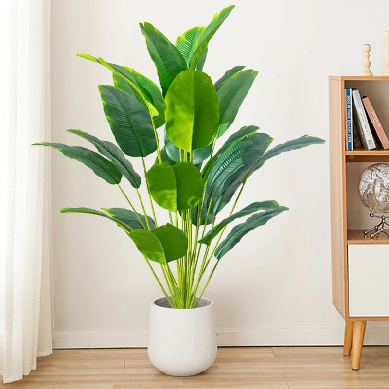 Fiddle Leaf Fig - Искусственное растение, 1 шт., большая тропическая
