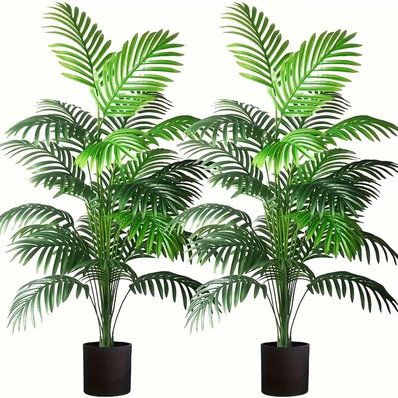 24-листья пальмы Areca, искусс – обзор и цена Succulent Set